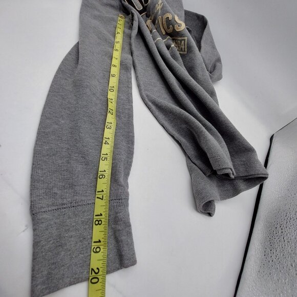 Old Navy Womens Grey Thermal Shirt Size Medium - Picture 5 of 6